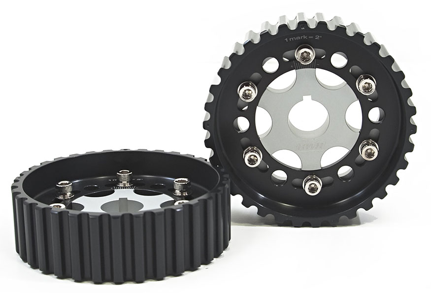 Blackworks Racing Adjustable Cam Gears B-Series - Silver