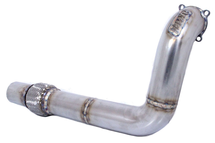 Blackworks Racing Honda/Acura B-Series Ramhorn T3 3" Downpipe (W/3" Vband)