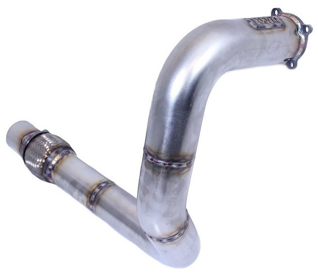 Blackworks Racing Honda/Acura B-Series Top Mount T3 3" Downpipe (W/3" Vband)