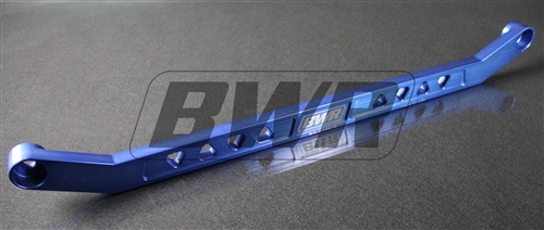 Blackworks Racing Billet Rear Tie Bar: Civic 92-95/Integra 94-01 Blue