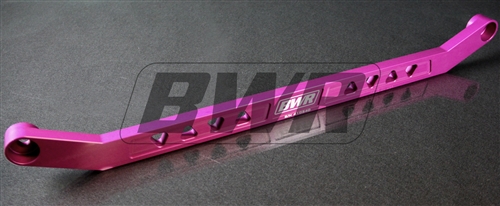 Blackworks Racing Billet Rear Tie Bar: Civic 92-95/Integra 94-01 Pink