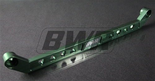 Blackworks Racing Billet Rear Tie Bar: Civic 96-00 Green