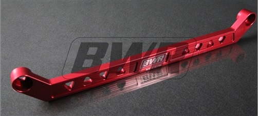 Blackworks Racing Billet Rear Tie Bar: Civic 96-00 Red