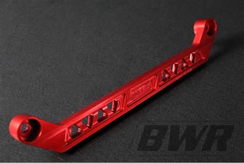 Blackworks Racing Billet Rear Tie Bar: RSX/Civic 01-05/Civic SI 02-05 Red