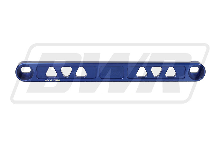 Blackworks Racing Billet Rear Tie Bar: Civic 06-2011 Blue
