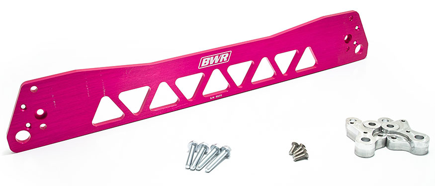 Blackworks Racing Subframe Brace: Civic 92-95/Integra 94-01 (Pink)