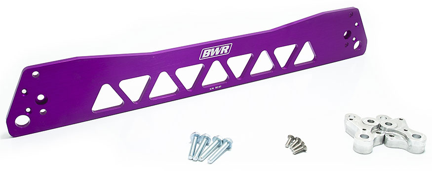 Blackworks Racing Subframe Brace: Civic 92-95/Integra 94-01 (Purple)