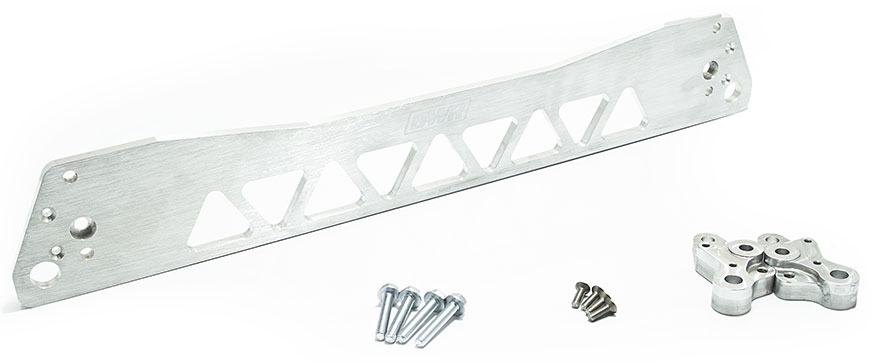 Blackworks Racing Subframe Brace: Civic 92-95/Integra 94-01 (Silver)