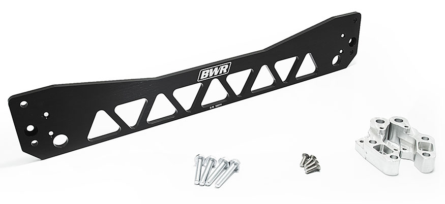 Blackworks Racing Subframe Brace: Civic 96-00 (Black)