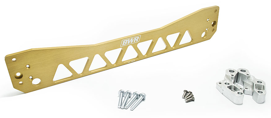 Blackworks Racing Subframe Brace: Civic 96-00 (Gold)