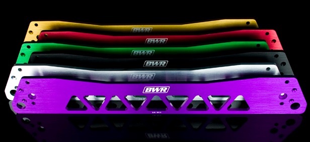 Blackworks Racing Subframe Brace: Civic 96-00 (Yellow)