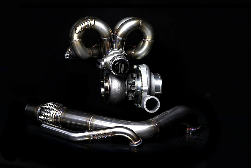 Blackworks Racing Honda/Acura B-Series T3 Ram Horn Complete Hot Part Turbo Kit
