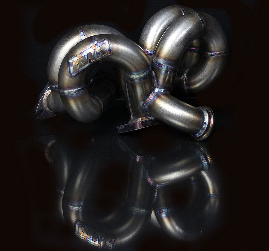 Blackworks Racing Turbo Manifold Honda/Acura B Series 38mm Ramhorn AC Friendly