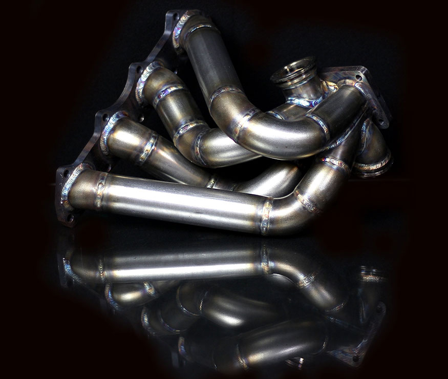 Blackworks Racing Turbo Manifold Honda/Acura B Series Divided Forward Facing 38mm