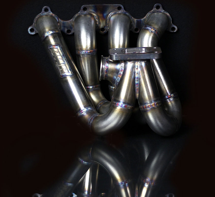 Blackworks Racing Turbo Manifold Honda/Acura B Series Divided T4 Open 38mm Top Mount
