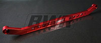 Blackworks Racing Billet Rear Tie Bar: Civic 92-95/Integra 94-01 Red