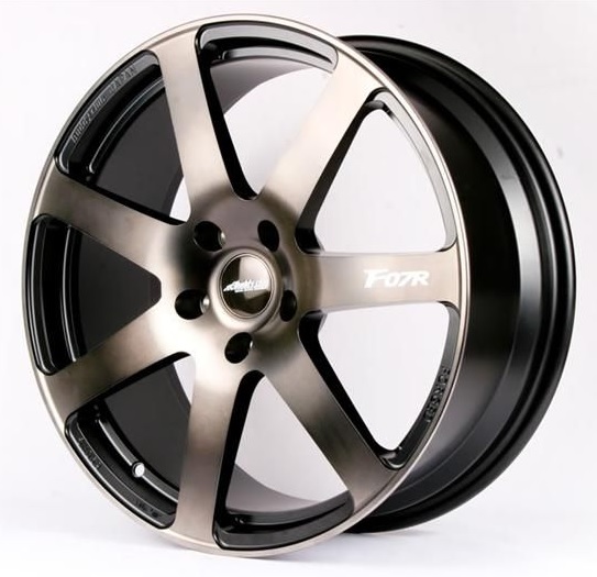 Buddy Club F07R Forged 18X7.5 ET42 5X114.3 Bronze Black