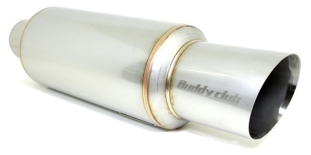 Buddy Club Universal Muffler 3.00"-Silver