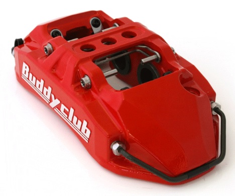 Buddy Club Racing Spec 6pot Brake Caliper -Red (Reverse)