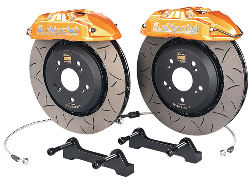 Buddy Club Racing Spec Brake Kit Accord 13+ 4pot 1pc/330mm Imola Orange Front