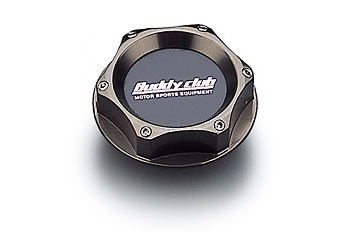 Buddy Club Type 2 Oil Cap Toyota Titanium Silver
