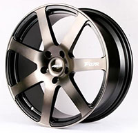 Buddy Club F07R Forged 18X7.5 ET42 5X114.3 Bronze Black