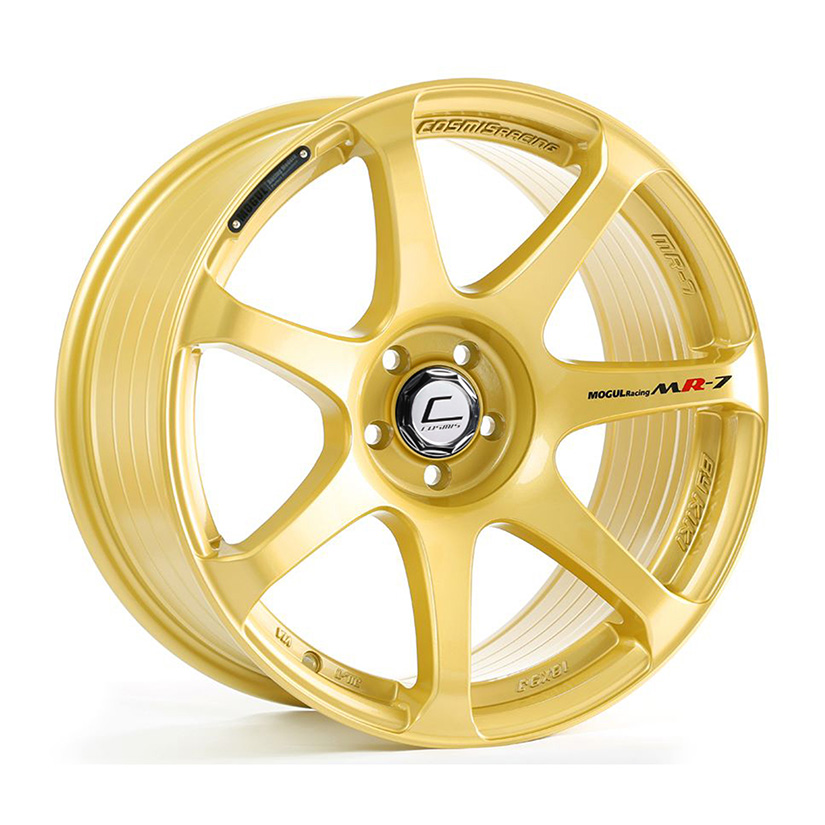 Cosmis Racing MR7 Wheel Rim 18x9 5x114.3 ET25 Gold