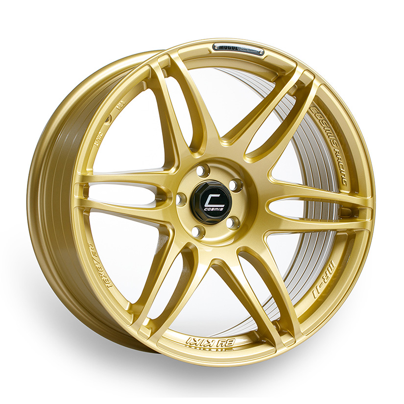 Cosmis Racing MRII Wheel Rim 18x8.5 5X114.3 ET22 Gold