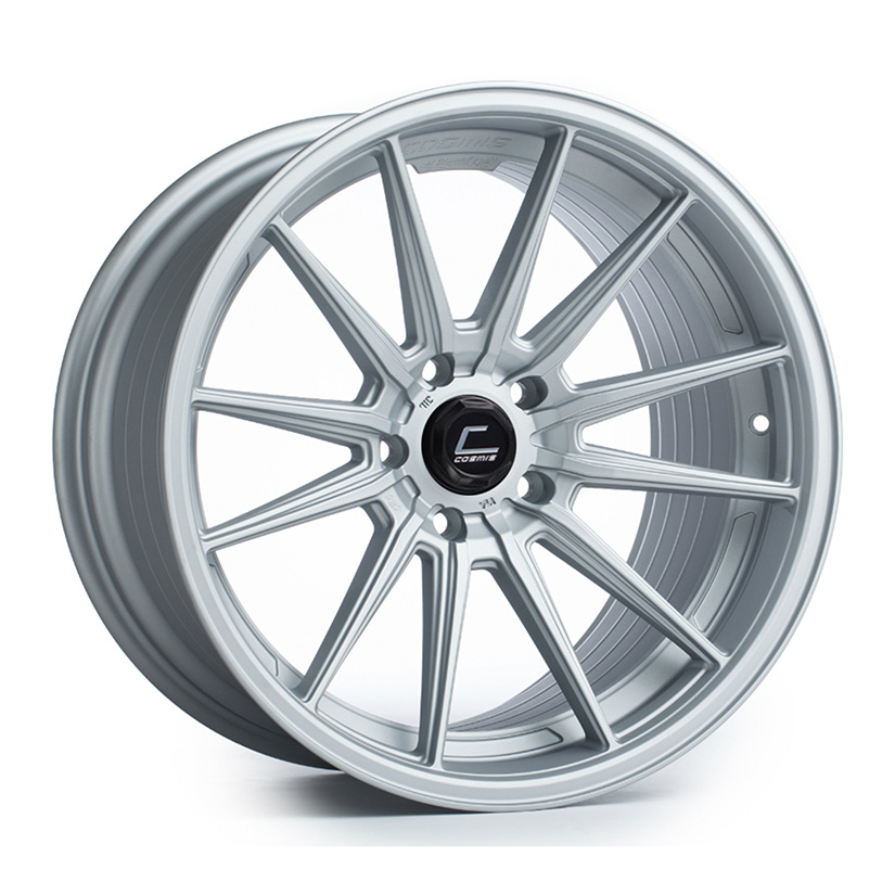 Cosmis Racing R1 Wheel Rim 18x9.5 5x100 ET35 Matte Silver 