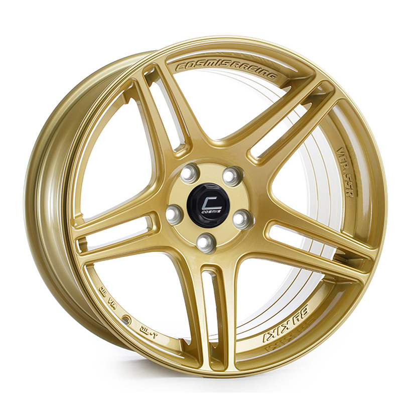 Cosmis Racing S5R Wheel Rim 18x9 5x114.3 ET26 Gold