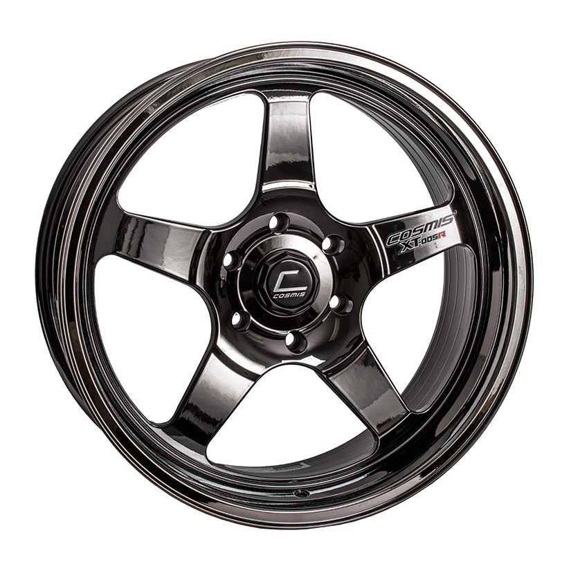 Cosmis Racing XT005R Wheel Rim 18x9 5x120 ET25 Black Chrome 