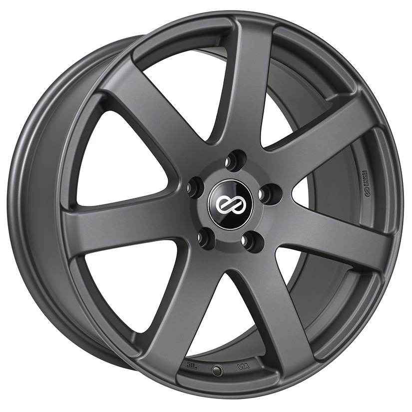 Enkei BR7 Wheel Rim 18x8 5x110  ET40 72.6 Matte Gray