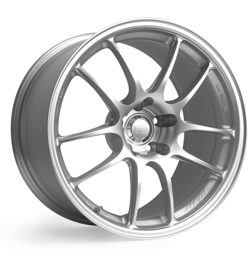 Enkei PF01 Wheel Rim 16x7 4x100  ET43 75 Silver