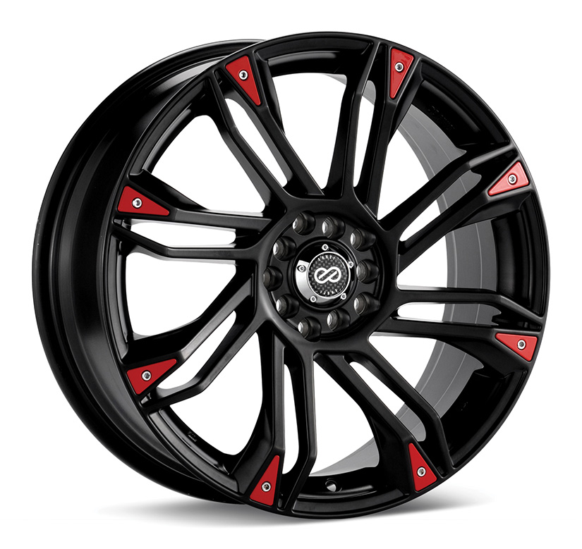 Enkei GW8 Wheel Rim 18x7.5 4x100 4x108 ET42  Matte Black