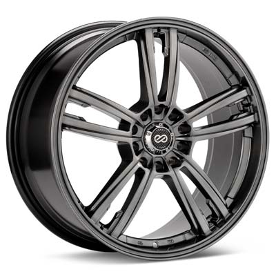 Enkei KLAMP Wheel Rim 17x7 5x100 5x114.3 ET45  Hyper Black