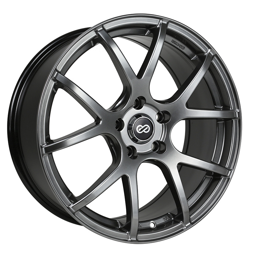 Enkei M52 Wheel Rim 16x7 5x100  ET45 72.6 Hyper Black