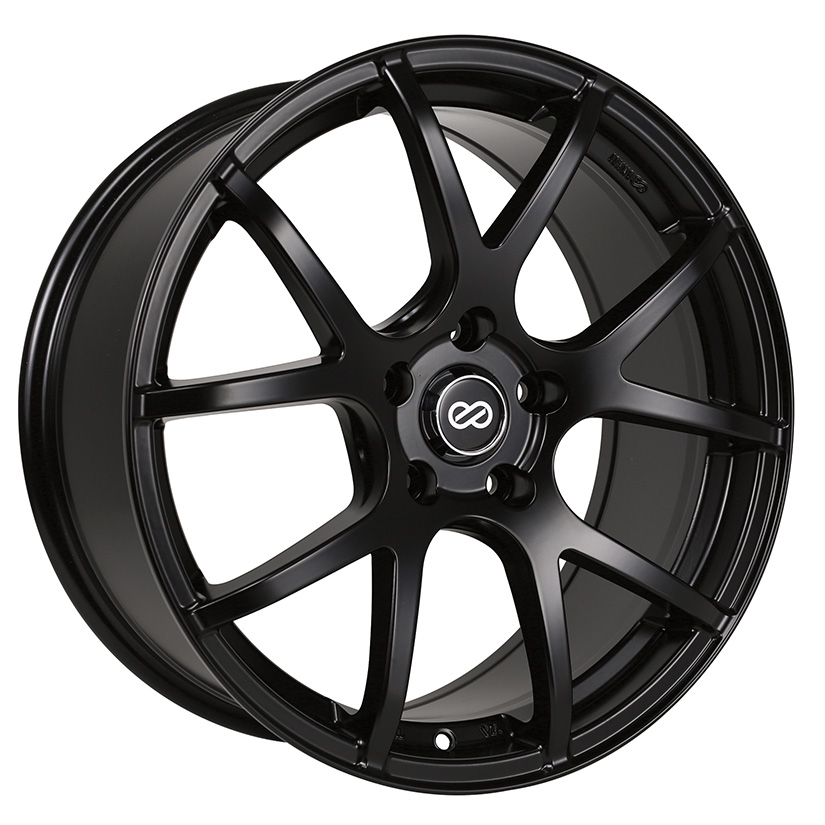 Enkei M52 Wheel Rim 18x8 5x112  ET35 72.6 Matte Black