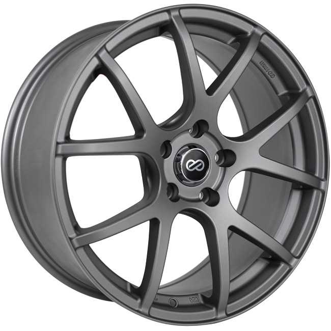 Enkei M52 Wheel Rim 18x8 5x120  ET42 72.6 Matte Gray