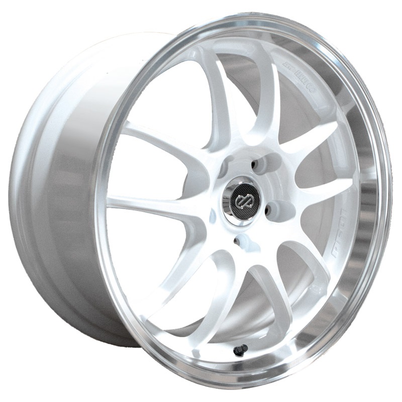 Enkei PF01 Wheel Rim 17x9 5x114.3  ET60 75 White Machined
