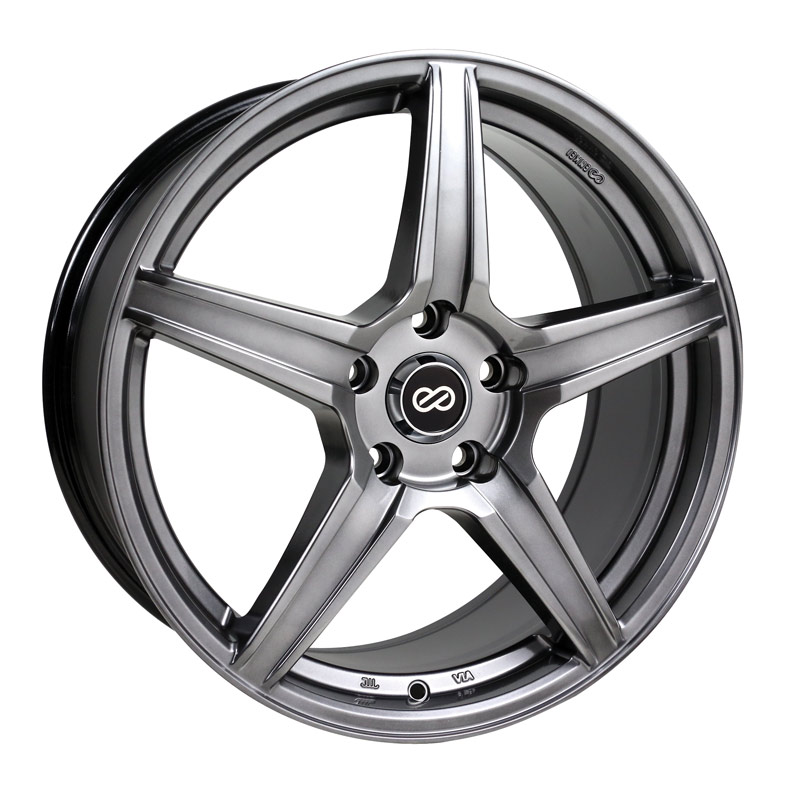 Enkei PSR5 Wheel Rim 17x8 5x114.3  ET50 72.6 Hyper Black