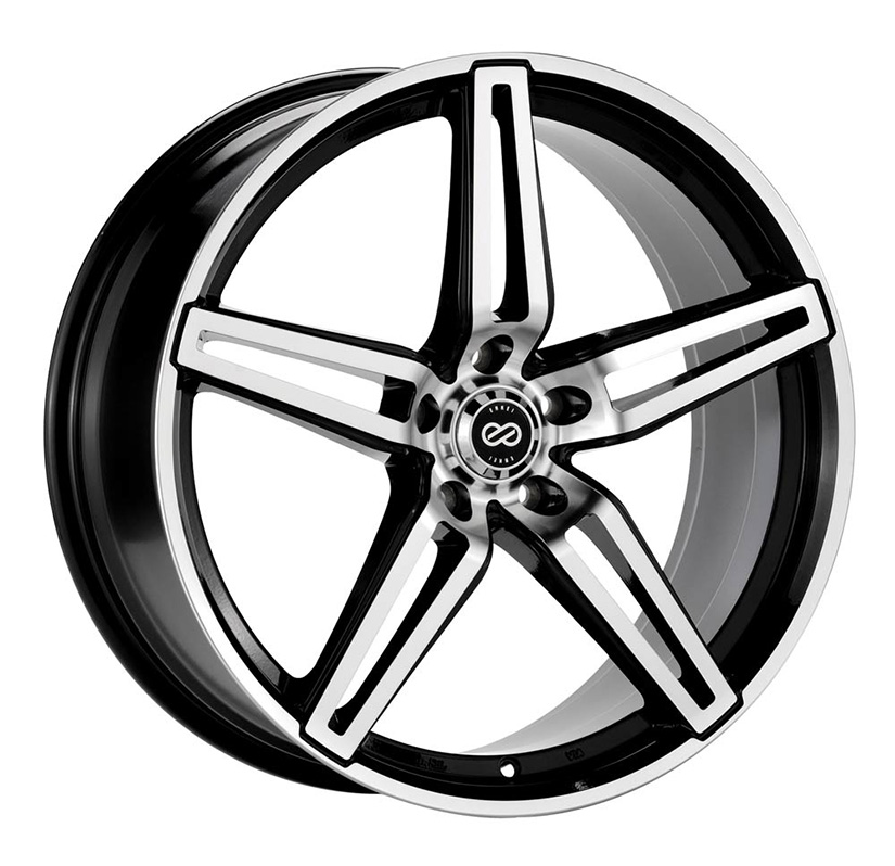 Enkei RAZR Wheel Rim 18x8 5x114.3  ET40  Black Machined
