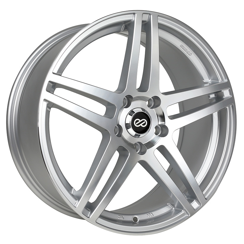 Enkei RSF5 Wheel Rim 16x7 5x114.3  ET45 72.6 Silver Machined