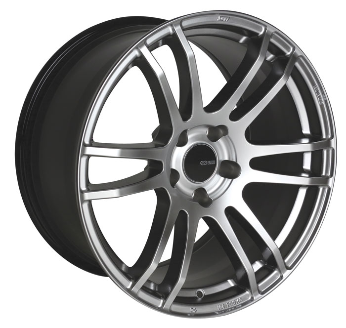 Enkei TSP6 Wheel Rim 17x9 5x100  ET45 72.6 Hyper Silver