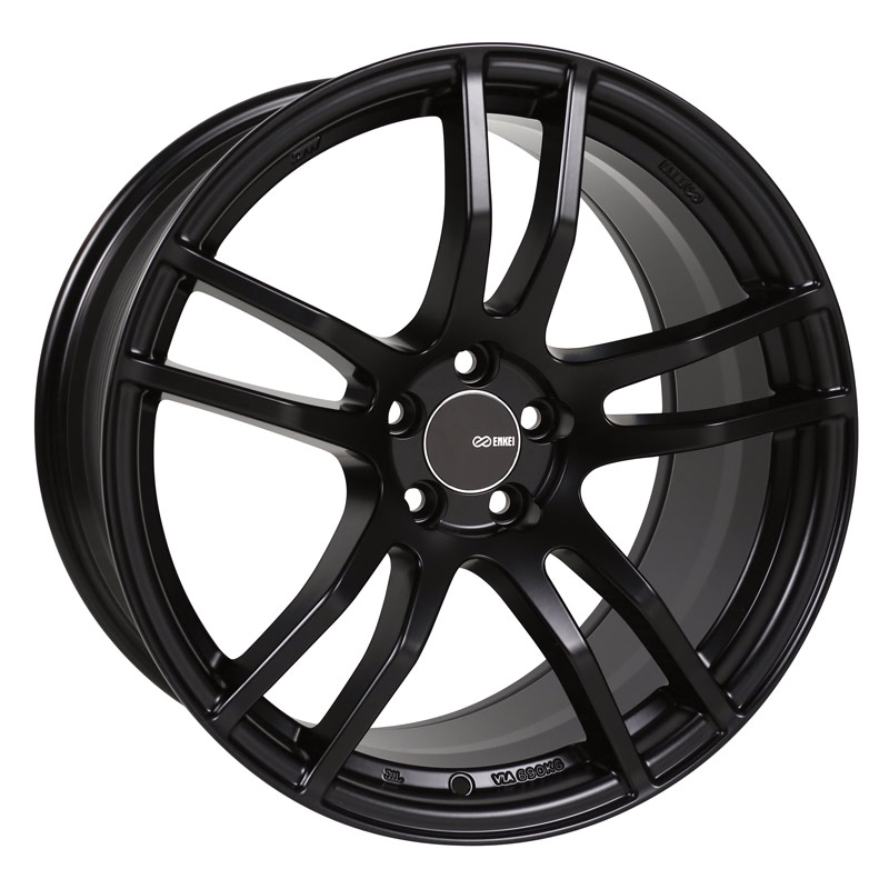 Enkei TX5 Wheel Rim 17x8 5x100  ET45 72.6 Matte Black