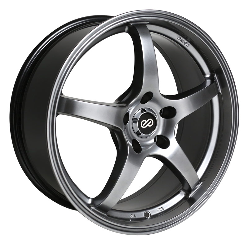 Enkei VR5 Wheel Rim 18x8 5x110  ET40 72.6 Hyper Black