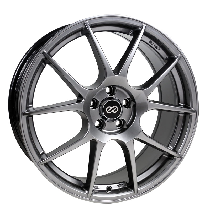 Enkei YS5 Wheel Rim 17x7.5 5x108  ET45 72.6 Hyper Black