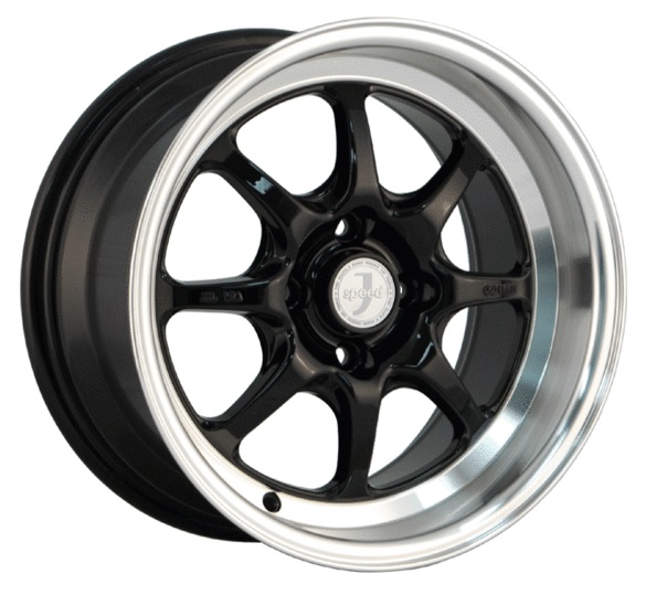 Enkei J-SPEED Wheel Rim 15x8 4x100  ET25 72.6 Matte Black