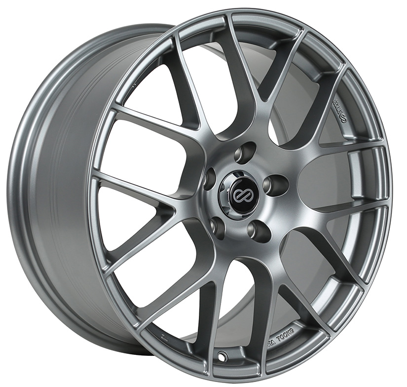 Enkei RAIJIN Wheel Rim 18x8 5x120  ET32 72.6 Gunmetal