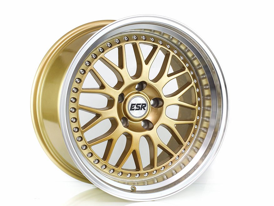ESR SR01 Wheel Rim 19x9.5 5X114.3 ET22 73.1 GUNMETAL/MACHINE LIP  