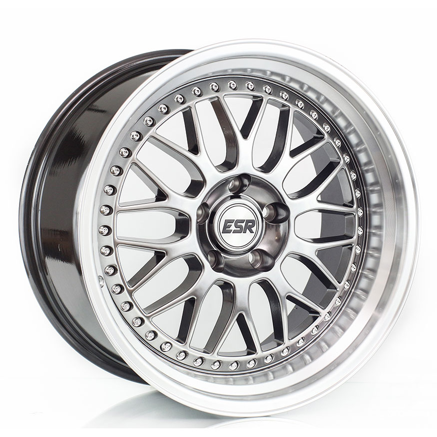 ESR SR01 Wheel Rim 19x9.5 5X120 ET35 72.6 GUNMETAL/MACHINE LIP  